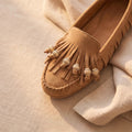 Fringe Beaded Moccasins